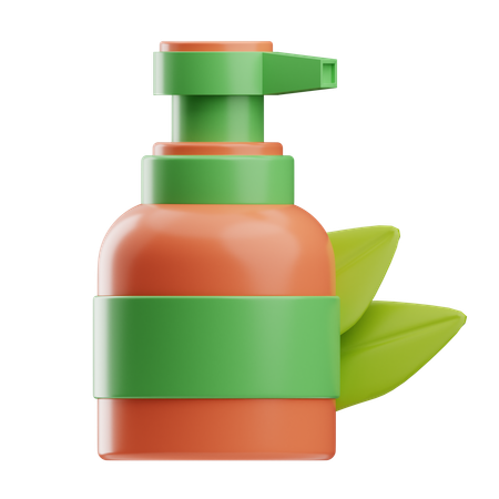 Liquid Soap Skincare  3D Icon