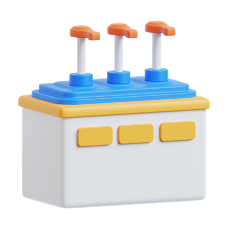 液体洗浄剤  3D Icon