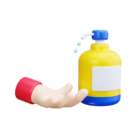 Liquid Wash  3D Icon