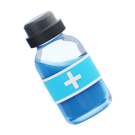 Médicament liquide  3D Icon