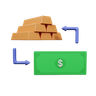 liquidity 3d illustration