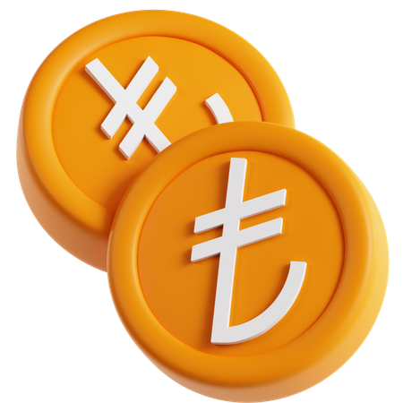 Lira  3D Icon