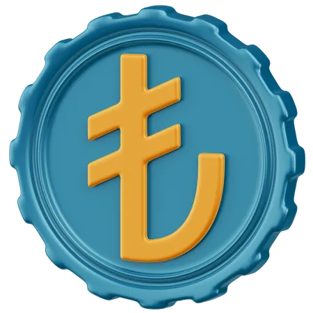 Lira  3D Icon