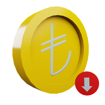 Lira  3D Icon