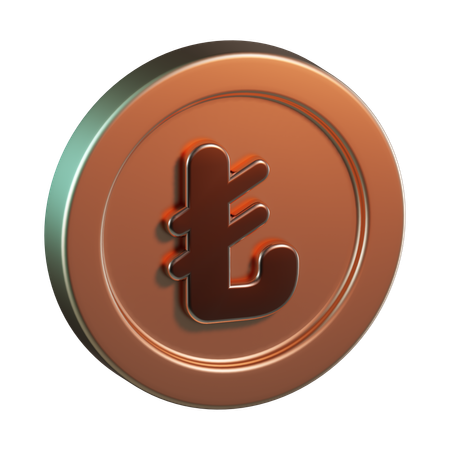 Lira  3D Icon