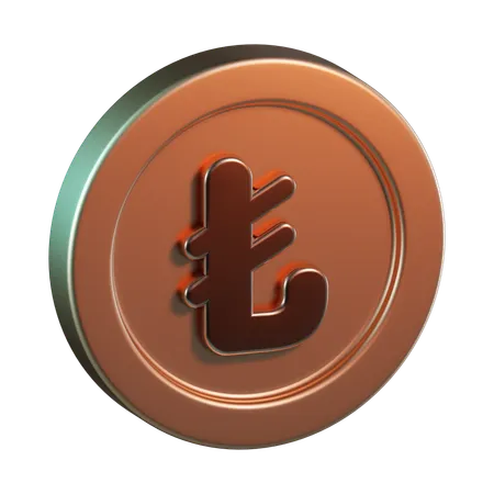 Lira  3D Icon