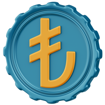Lira  3D Icon
