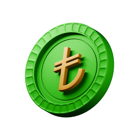 Lire turque  3D Icon