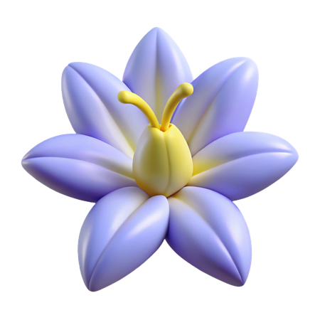 Lírio  3D Icon
