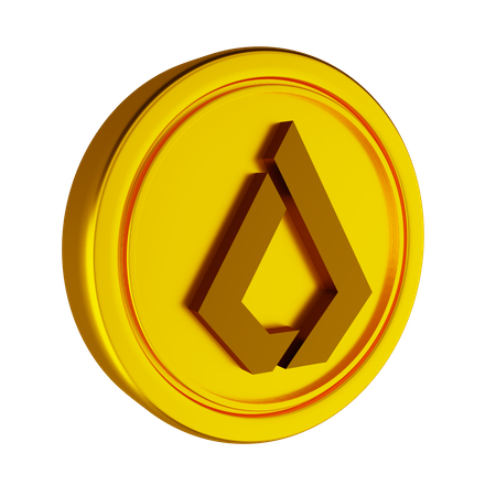 Lisk Crypto Coin  3D Icon
