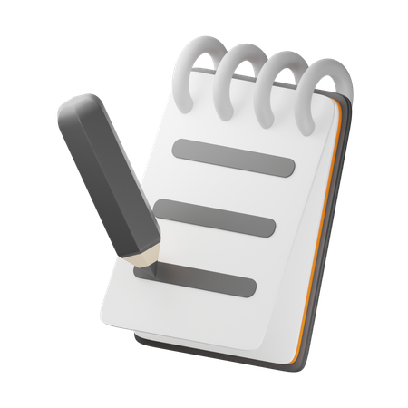 List  3D Icon