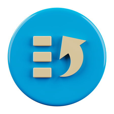 List  3D Icon
