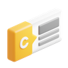 3d list box logo