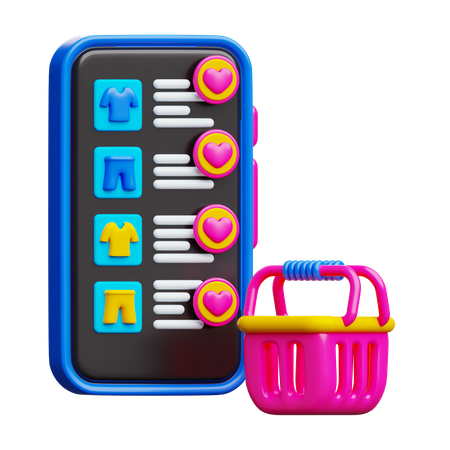 Lista de deseos  3D Icon