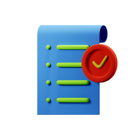 Lista de deseos  3D Icon