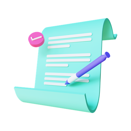 Lista de edição  3D Icon