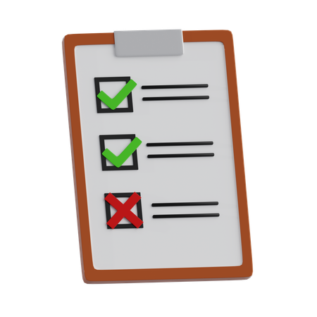 Lista de tareas  3D Icon