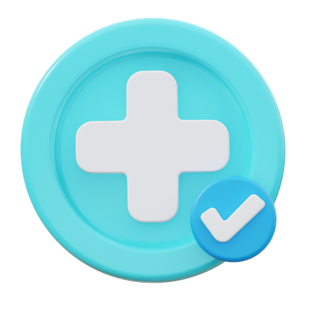 Lista de verificação de medicamentos  3D Icon