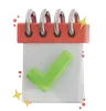 lista de verificação do calendário