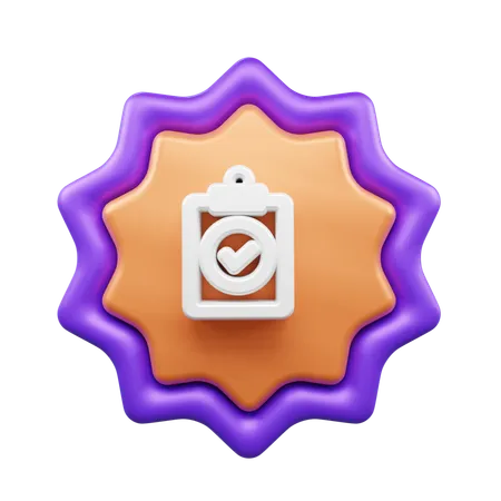 Lista de Verificación  3D Icon