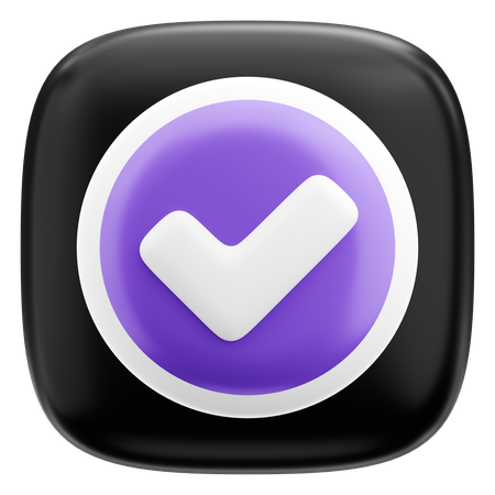 Lista de Verificación  3D Icon