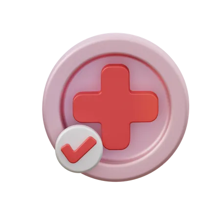 Lista de control de medicamentos  3D Icon