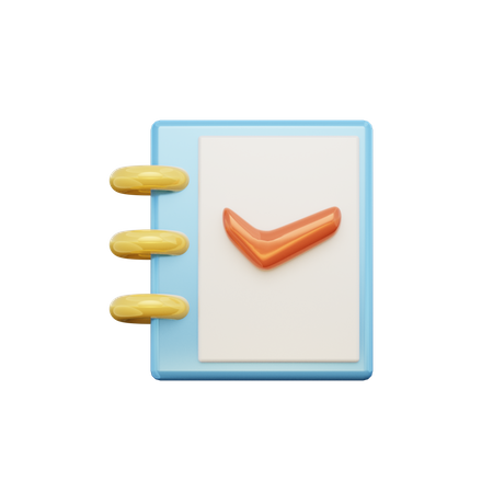 Liste de contrôle  3D Icon