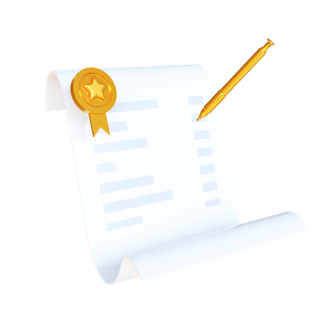 Liste de qualité  3D Icon