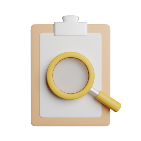 Liste de recherche  3D Icon