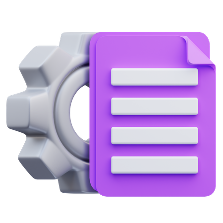 Liste Projektmanagement  3D Icon