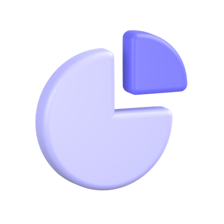 Kuchendiagramm  3D Icon