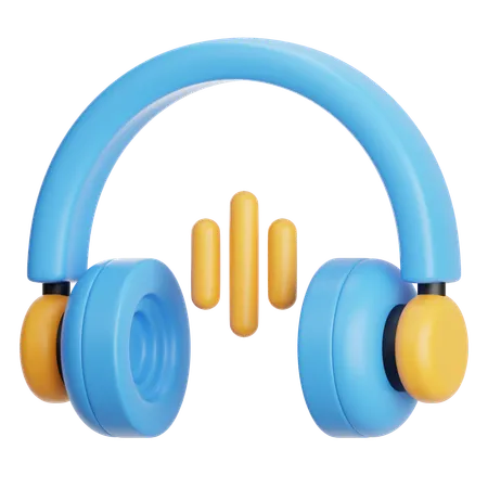 Listening  3D Icon