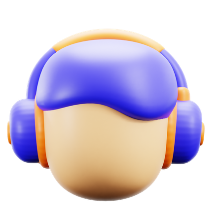 Listening Podcast  3D Icon