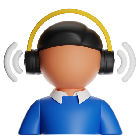 Listening Skill  3D Icon
