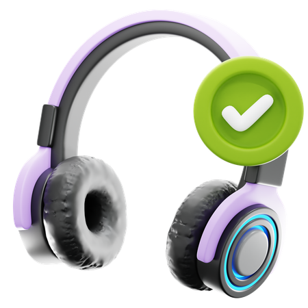 Listo para audio  3D Icon