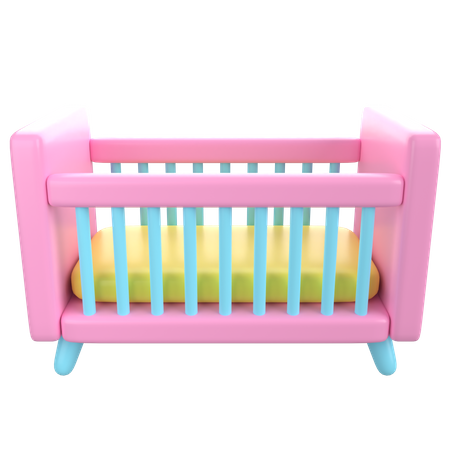 Lit de bébé  3D Icon