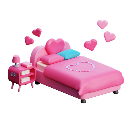 Lit d'amour  3D Icon