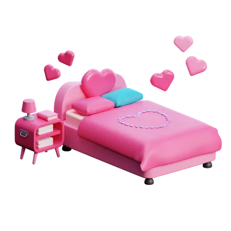 Lit d'amour  3D Icon