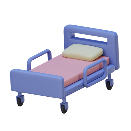 Lit d'hôpital  3D Icon