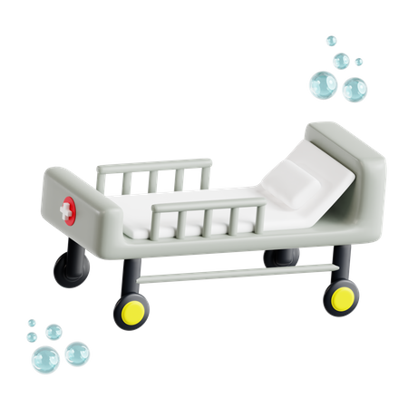 Lit d'hôpital  3D Icon