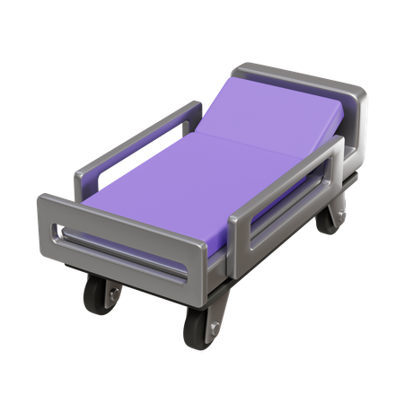 Lit de patient  3D Icon