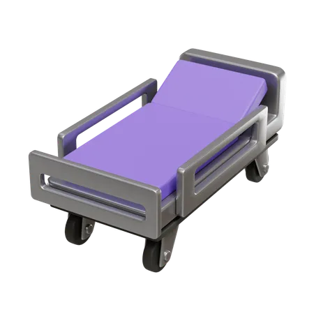 Lit de patient  3D Icon