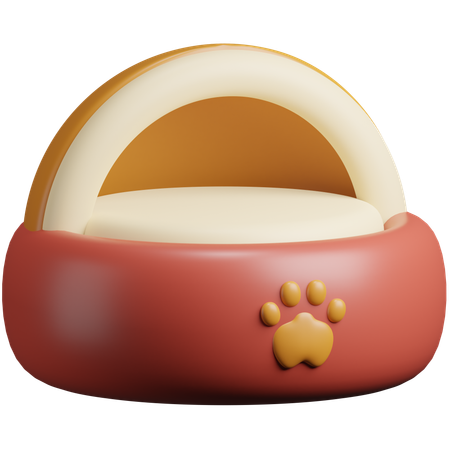 Lit pour animaux de compagnie  3D Icon