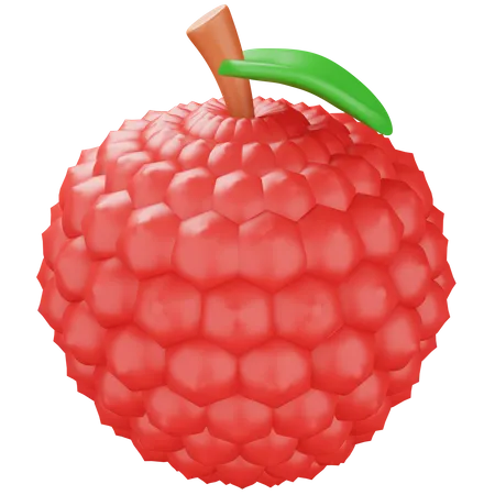 Litchi  3D Icon