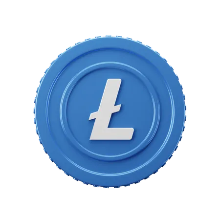 Lite Coin LTC  3D Icon