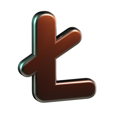 Lite currency  3D Icon