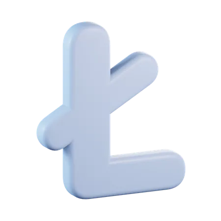 Lite currency  3D Icon