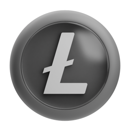 Litecoin  3D Icon
