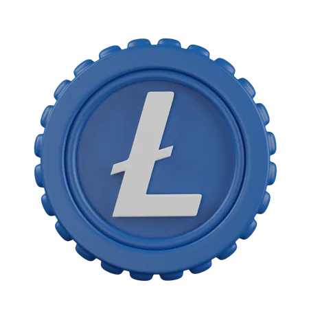 Litecoin  3D Icon
