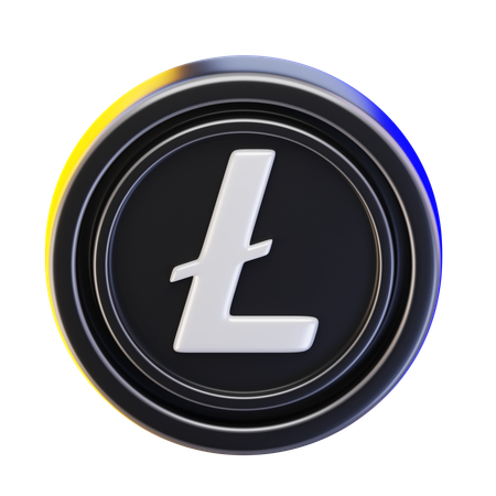 Litecoin  3D Icon